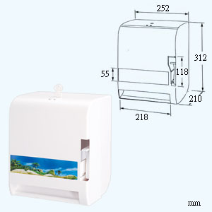大型捲筒擦手紙架