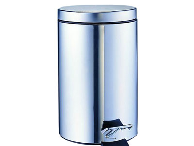 不鏽鋼腳踏式垃圾桶F205-A