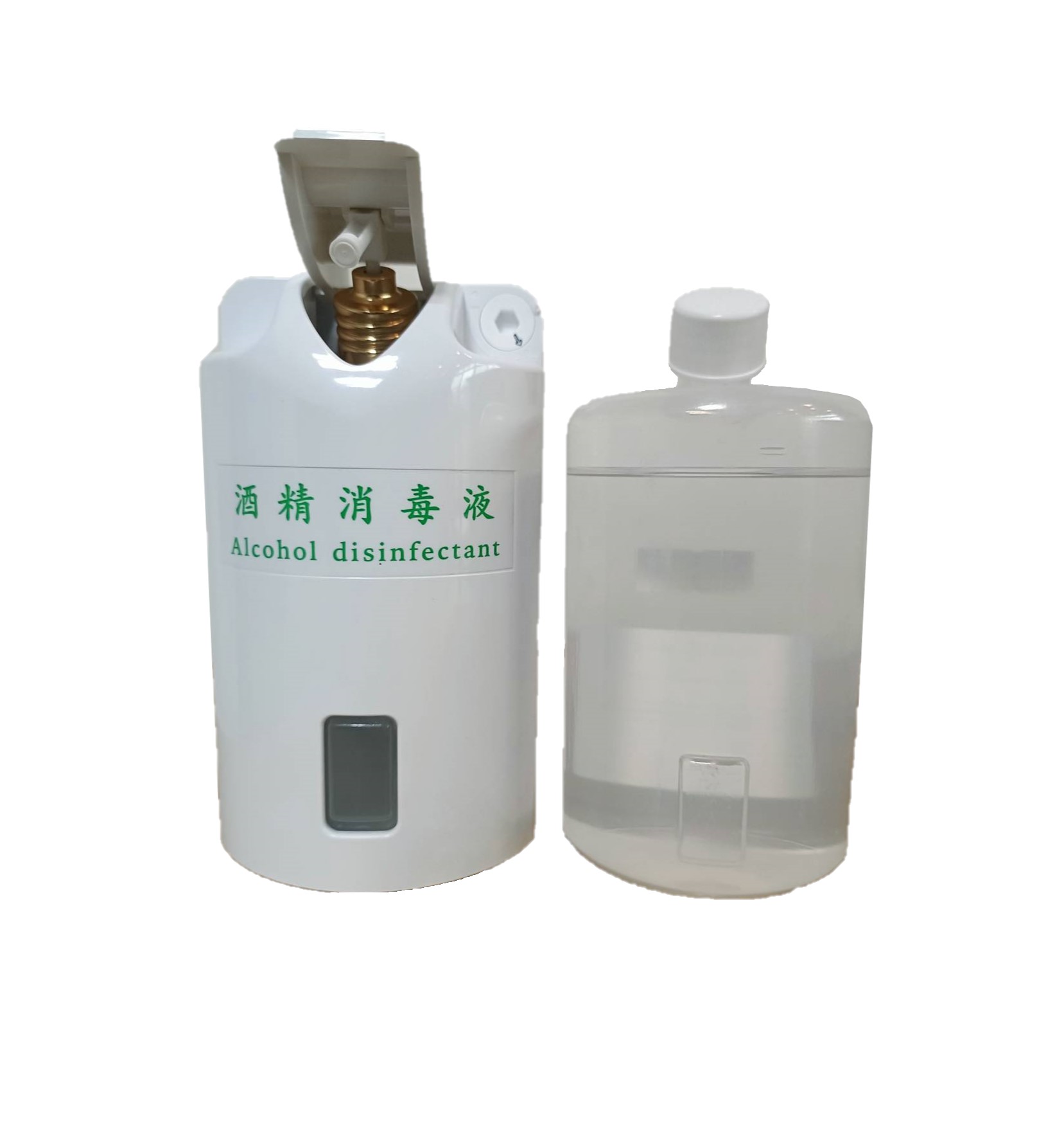 按壓式酒精消毒機
